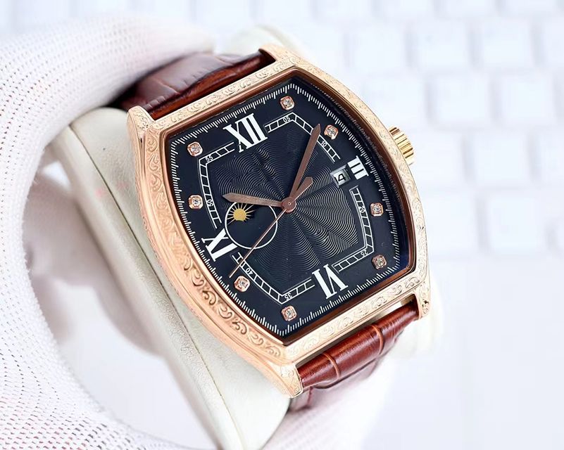 Boutique men's watch Fully automatic mechanical movement Top 316 stainless steel case strap1, Color 3
Boutique men's watch Fully automatic mechanical movement Top 316 stainless steel case strap1, Color 3