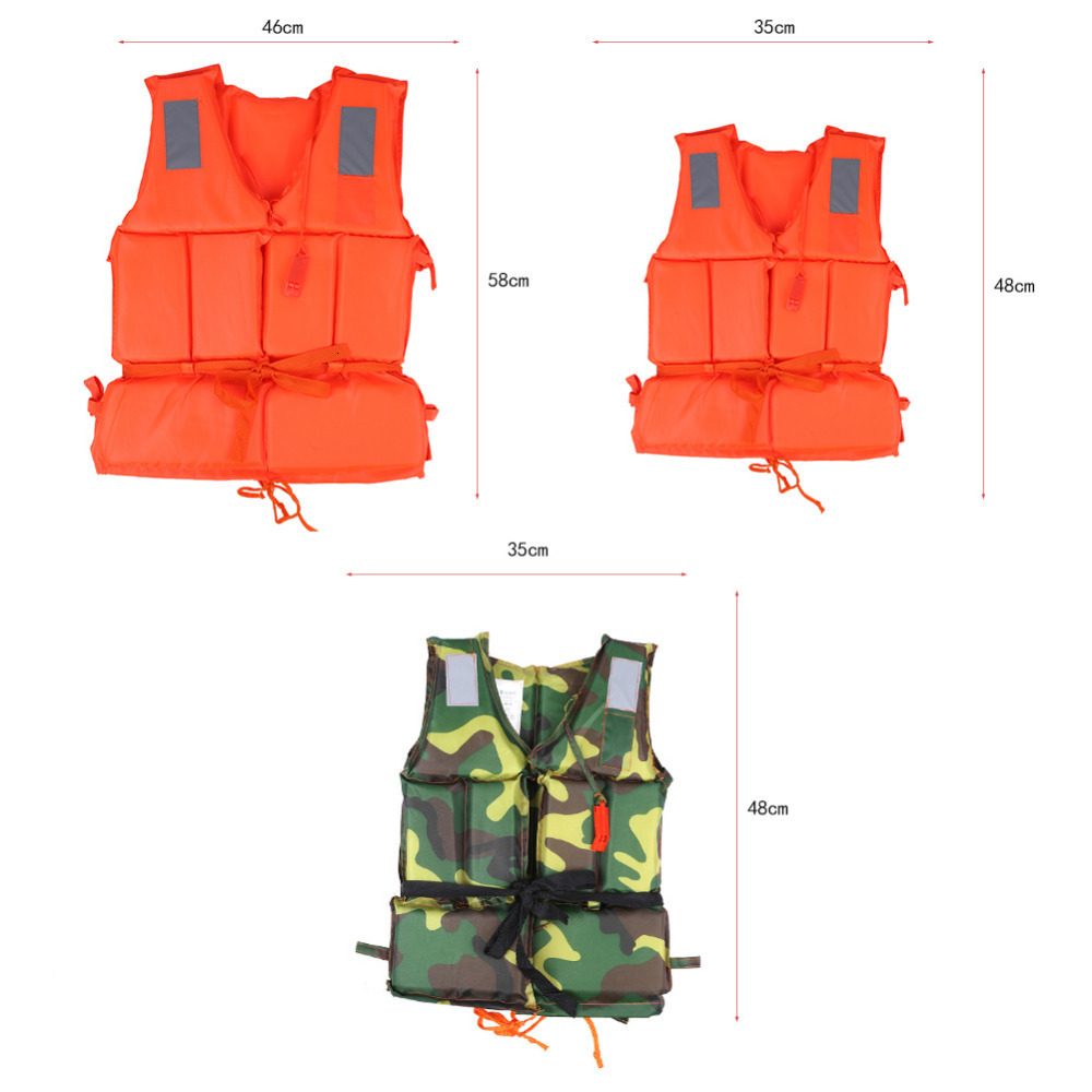 Life Vest Buoy 1pc Children Adult Life Vest Jacket Swimming Boating Beach Kids Life Jacket Outdoor Survival Aid Safety Jacket with Whistle 230515