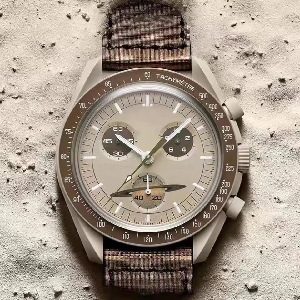 2023 Bioceramic Planet Moon Quarz Watch Mission To Mercury 42mm Full Function Chronograph Luxury Mens couple joint name Wristwatches PLUTO, With original box
2023 Bioceramic Planet Moon Quarz Watch Mission To Mercury 42mm Full Function Chronograph Luxury Mens couple joint name Wristwatches PLUTO, With original box