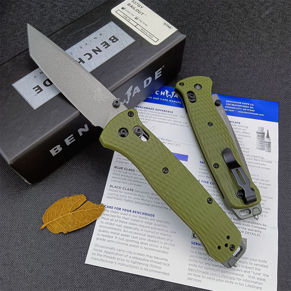 Benchmade 537 Bugout AXIS Folding knife Green/Orange/Black Grivory Handle Everyday Carry Hunt Camp Survival Tactical Knives BM 535 485 9400 940 15080
Benchmade 537 Bugout AXIS Folding knife Green/Orange/Black Grivory Handle Everyday Carry Hunt Camp Survival Tactical Knives BM 535 485 9400 940 15080