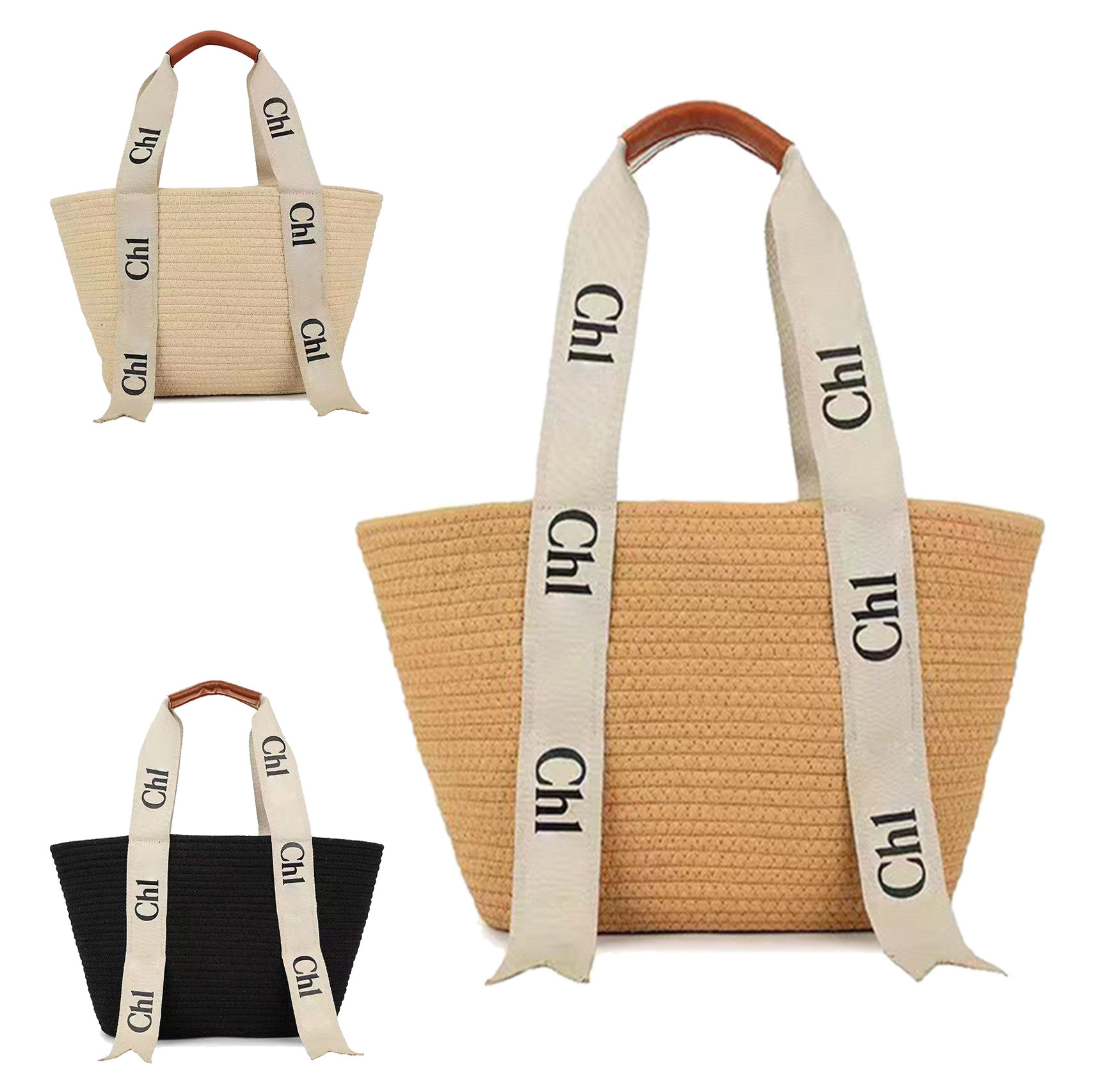 Designer Woody High capacity Beach Raffias basket Straw Shoulder Bag Womens tote handbag man bag luxury TB weekend summer weave travel Crossbody clutch fashion bags, White
Designer Woody High capacity Beach Raffias basket Straw Shoulder Bag Womens tote handbag man bag luxury TB weekend summer weave travel Crossbody clutch fashion bags, White