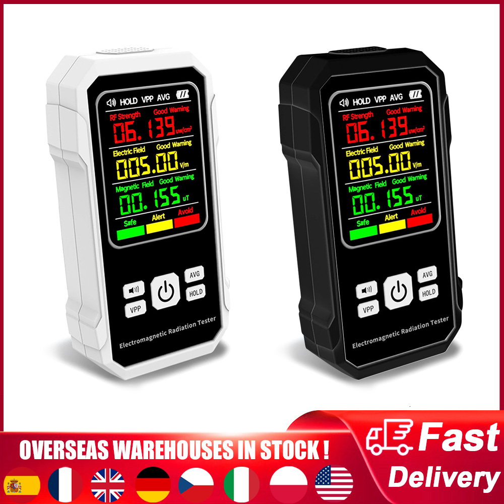 Radiation Testers Digital Electromagnetic Radiation Detector Electric Field Magnetic-field Intensity Tester RF Strength Detection Device EMF Meter 230516
Radiation Testers Digital Electromagnetic Radiation Detector Electric Field Magnetic-field Intensity Tester RF Strength Detection Device EMF Meter 230516
