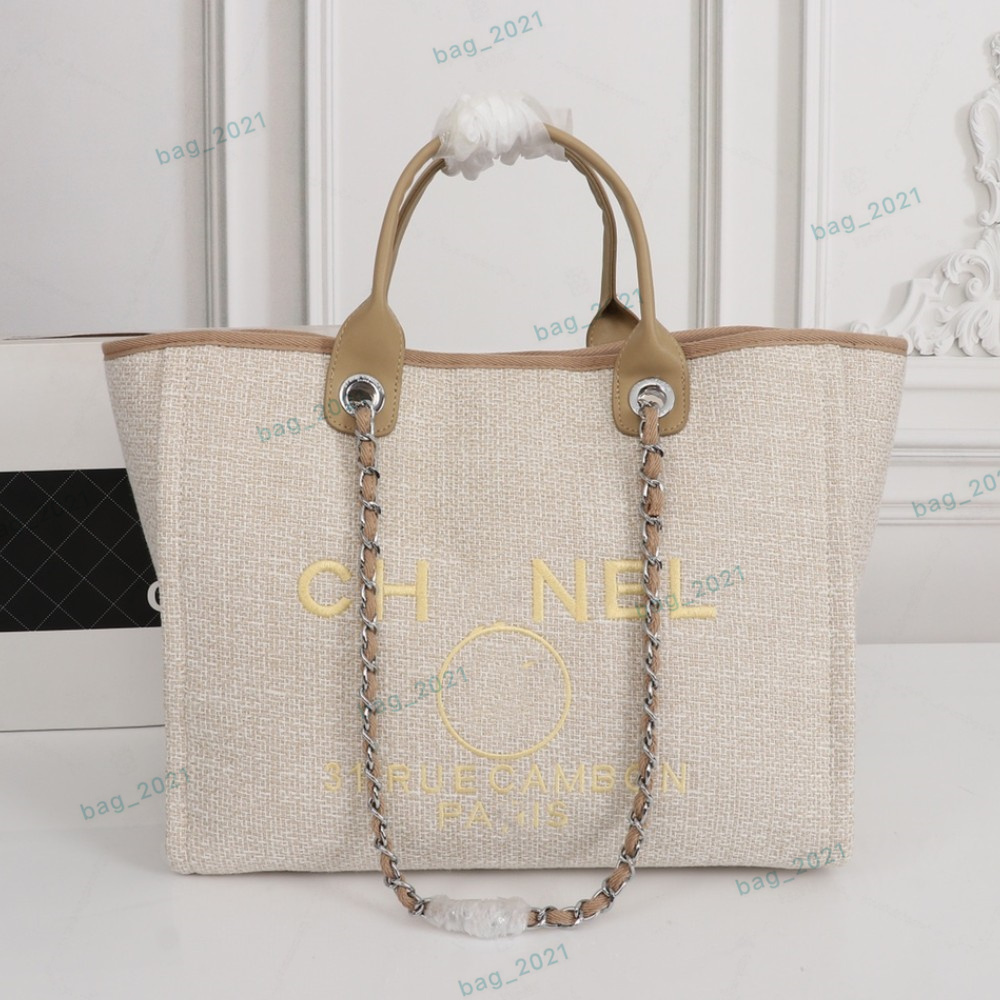 8A Quality Pink Designer Tote Bags Shoulder Bag Channel Top Handle Cc Canvas Pearl Large Beach Handbag Totes With Chain Strap Shopping Purses Designer Woman Handbag, 21
8A Quality Pink Designer Tote Bags Shoulder Bag Channel Top Handle Cc Canvas Pearl Large Beach Handbag Totes With Chain Strap Shopping Purses Designer Woman Handbag, 21