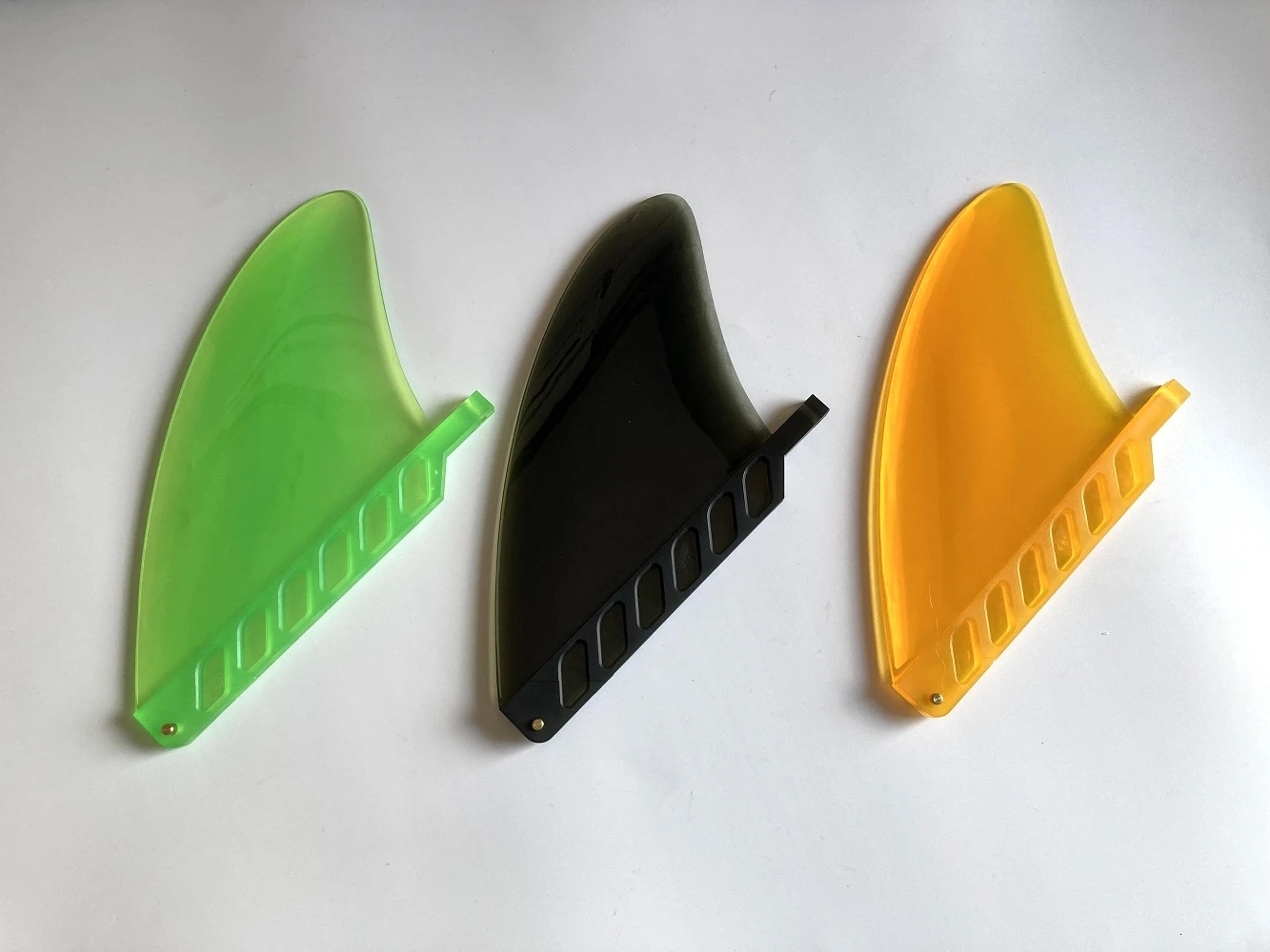 Surfboards 4.6 Inch Soft Flex Sup Center Fin White Water Fin For Air Sup Long Board Surfboard Inflatable Paddle Board Surfing Accessories 230515