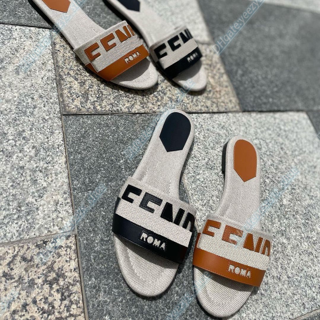 luxury mule designer woman fashion sandal for man Canvas and black brown leather slides signature F letter queen shoe slipper with box, #6
luxury mule designer woman fashion sandal for man Canvas and black brown leather slides signature F letter queen shoe slipper with box, #6