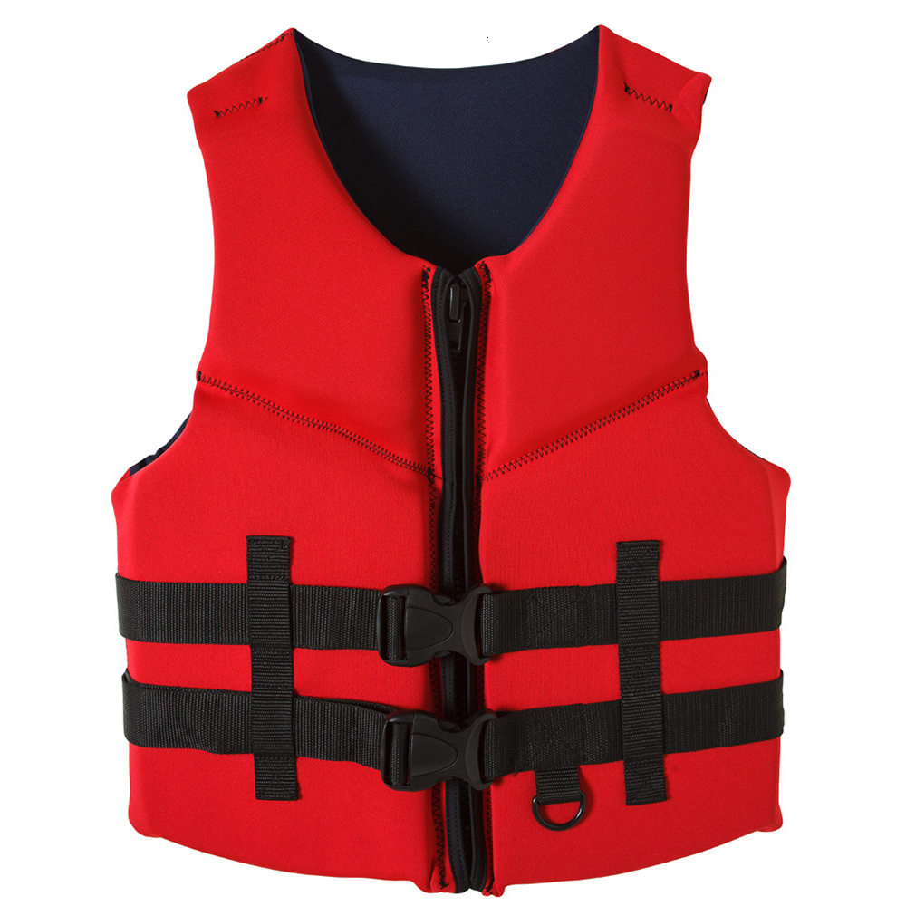 Life Vest Buoy High quality neoprene men's professional life jackets ladies swim vests water sports buoyancy vests kayak surf life jackets 230515