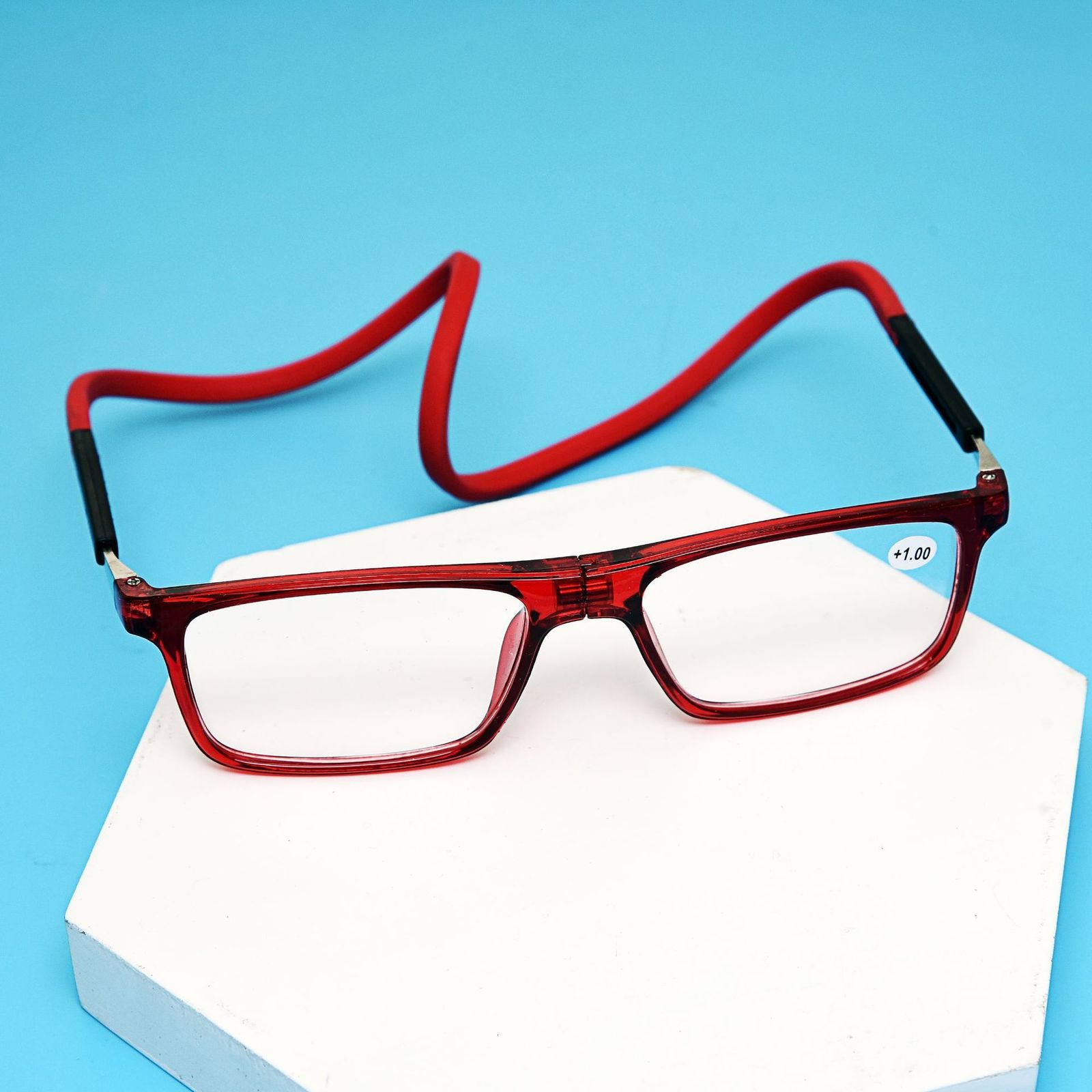 Reading Glasses Fashion Juggle Reading Glasses Magnet Folding Convenient Ultra-light Hyperopia Glasses for The Elderly Men Women fatigue 230516