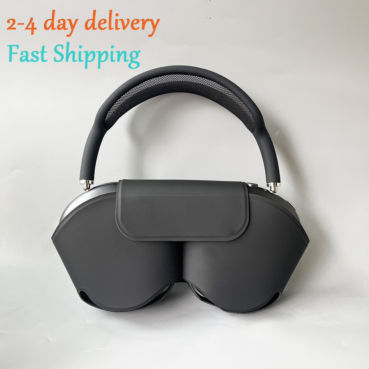 For Airpods Max Air pods Maxs Pro 2 bluetooth earphones Cushions Accessories Solid Silicone High Custom Waterproof Protective plastic Headphone Travel Case, Black max top quality
For Airpods Max Air pods Maxs Pro 2 bluetooth earphones Cushions Accessories Solid Silicone High Custom Waterproof Protective plastic Headphone Travel Case, Black max top quality