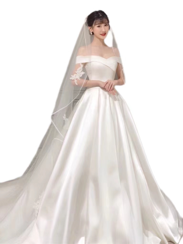 2025 sleeves dress elegant super off shoulder handmade beading quality bridal with handmade beads all gown with lace luxury and wedding gown beautiful wedding dress, White
2025 sleeves dress elegant super off shoulder handmade beading quality bridal with handmade beads all gown with lace luxury and wedding gown beautiful wedding dress, White