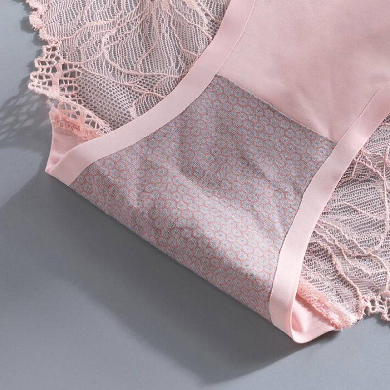 Women's Panties 5 Pcs/Lot Arrival Good Quality Lace Panties Underwear Women Nylon Sexy Lace Seamless Briefs M L XL 8088 230516