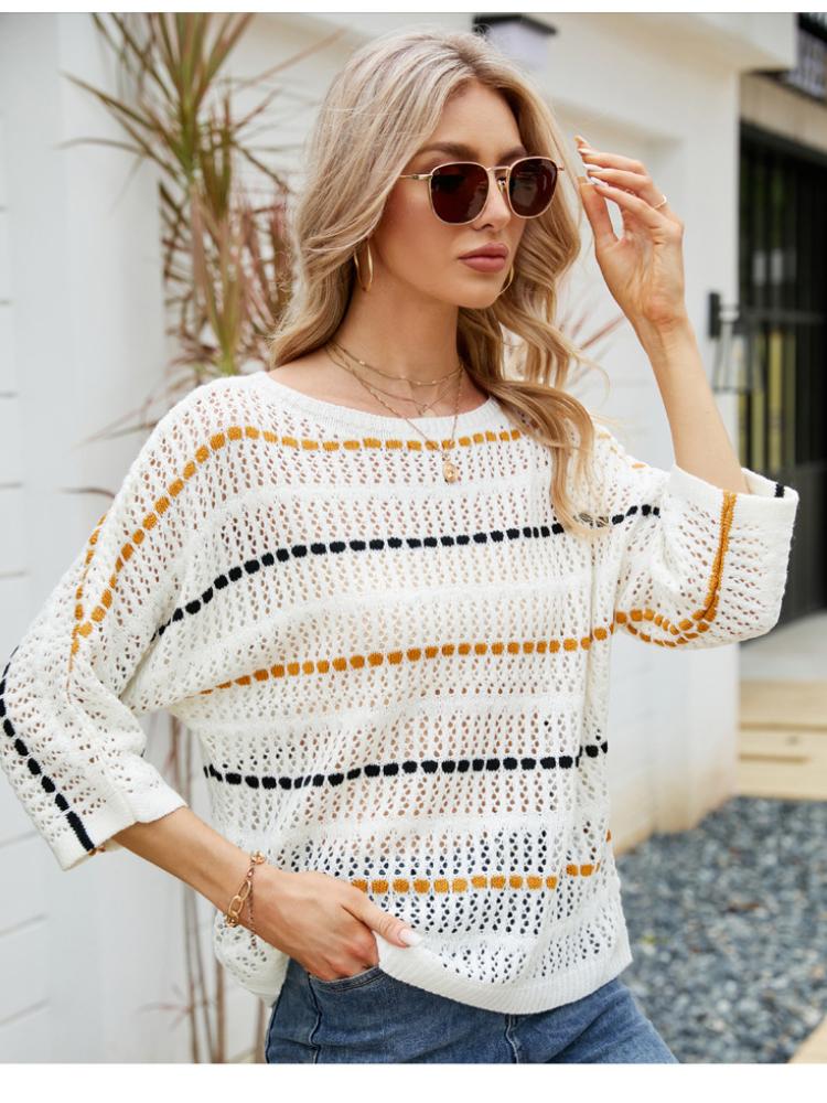 Womens Sweaters Autumn Winter Women Off Shoulder Cut Out Elegant Office Knitted Tops Female Casual Pullovers Long Sleeve ClothesWomens