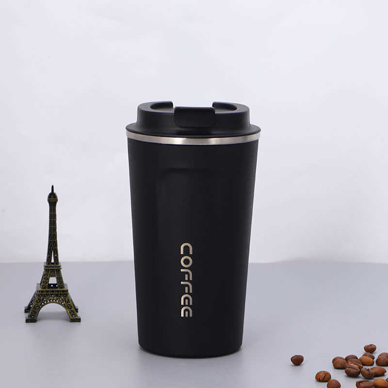 Thermoses Seamless inner liner 304 stainless steel coffee insulation American car advertising gift cup Free shipping