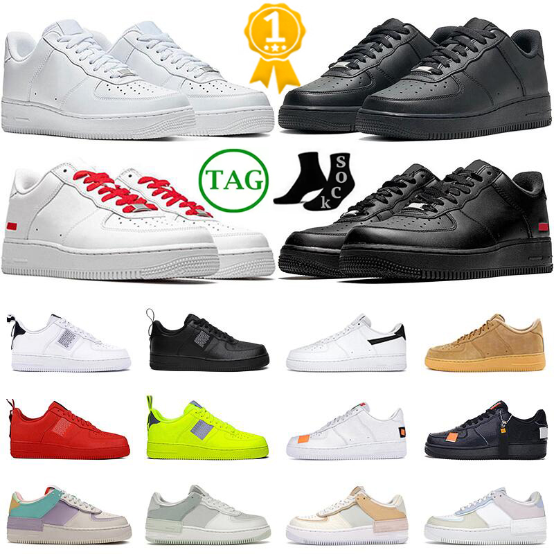 men af1 running shoes one for men women platform sneakers Classic White Black Spruce Aura Washed Coral Glacier Arctic Punch Flax trainers outdoor sports 36-45
men af1 running shoes one for men women platform sneakers Classic White Black Spruce Aura Washed Coral Glacier Arctic Punch Flax trainers outdoor sports 36-45