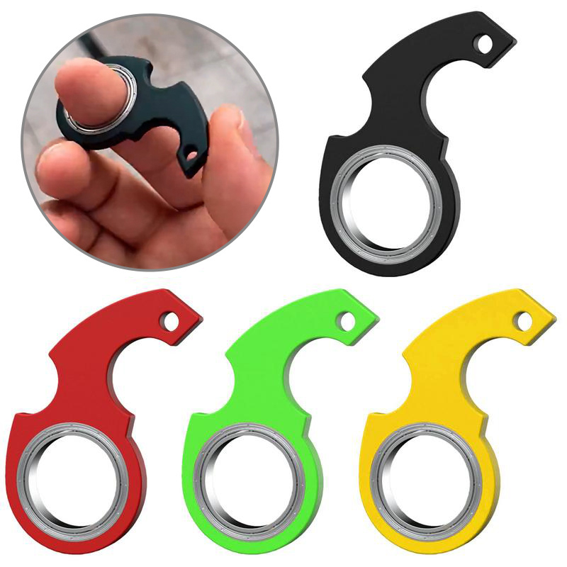 Spinner Stress Toy Metal idget Toys Kid Fingertip Spinning Keyring Finger Keyring Relieve Boredom Party Gift Turntable Keychain
Spinner Stress Toy Metal idget Toys Kid Fingertip Spinning Keyring Finger Keyring Relieve Boredom Party Gift Turntable Keychain
