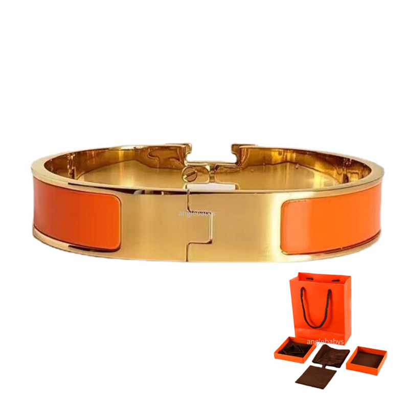 Fashion Designer Bangle Stainless Steel Gold Buckle Bracelet Jewelry Bracelet for Mens and Womens Bracelet