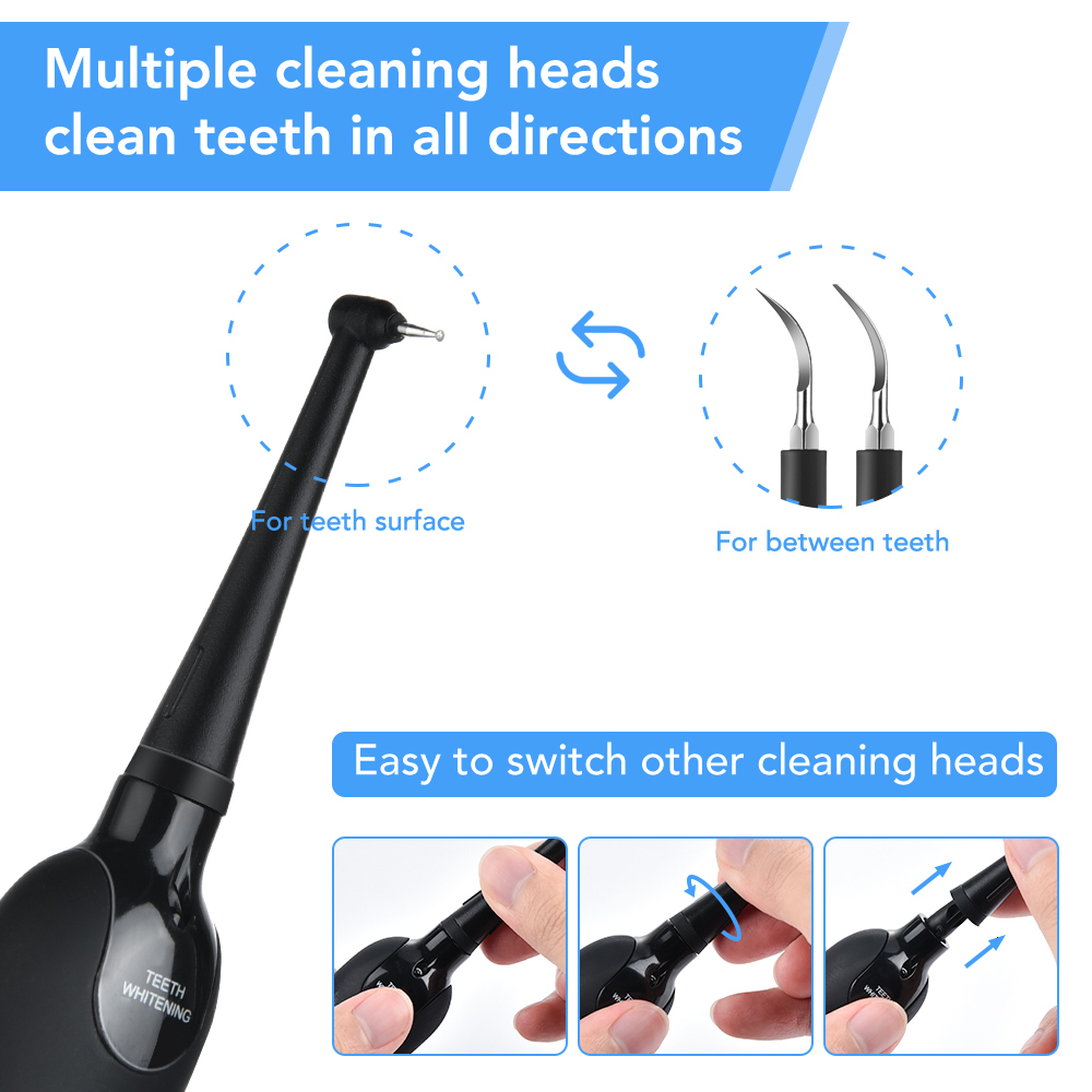 Other Oral Hygiene LED Electric Sonic Toothbrush Set Stains Dental Calculus Remover Tooth Cleaner Teeth Whitening Oral Irrigation Care Tools 230516