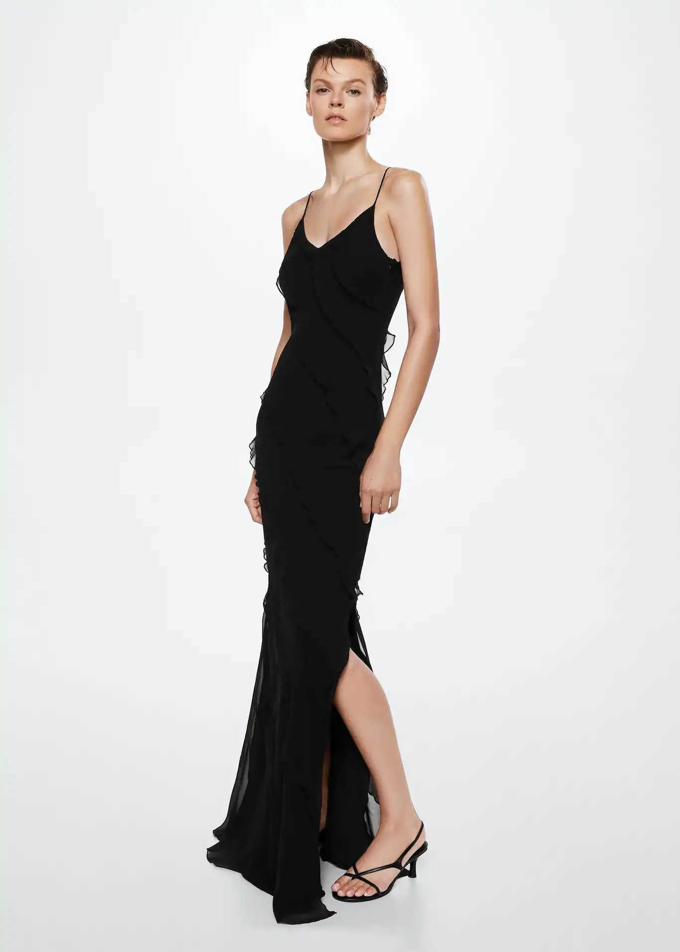 New V Neck Women Elegant Maxi Dress Party Club Backless 2023 Summer Sleeveless Beach Bodycon Dresses Vestidos