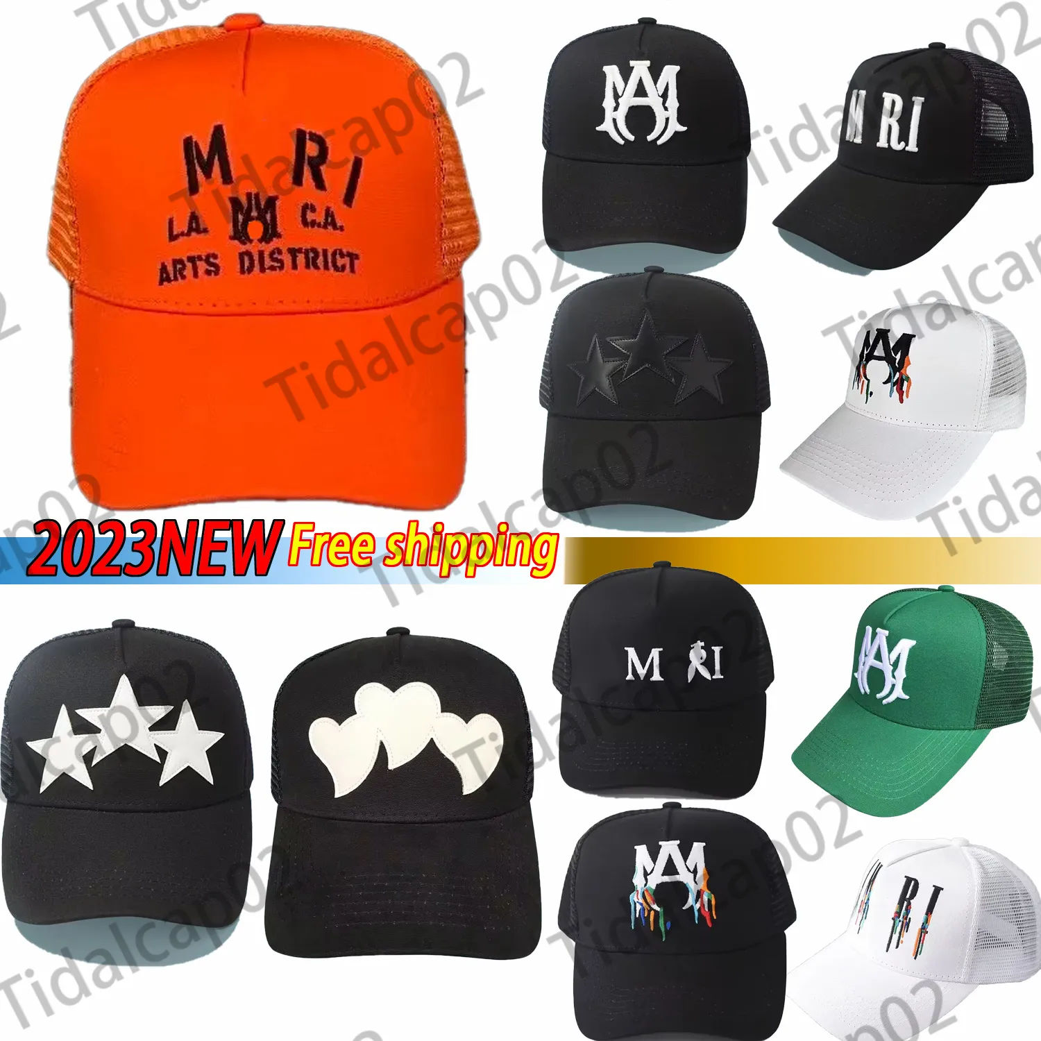 Latest Style AMirs TRUCKER HAT Ball Caps Luxury Designers Hat Fashion Trucker Caps High Quality Embroidery Letters
Latest Style AMirs TRUCKER HAT Ball Caps Luxury Designers Hat Fashion Trucker Caps High Quality Embroidery Letters