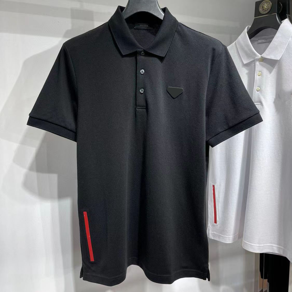 Mens T-Shirts Polos Shirt Ice Cotton Shirt Breathable Summer Short Polo Man Tops Tees Tshirts -5XL, Blue
Mens T-Shirts Polos Shirt Ice Cotton Shirt Breathable Summer Short Polo Man Tops Tees Tshirts -5XL, Blue