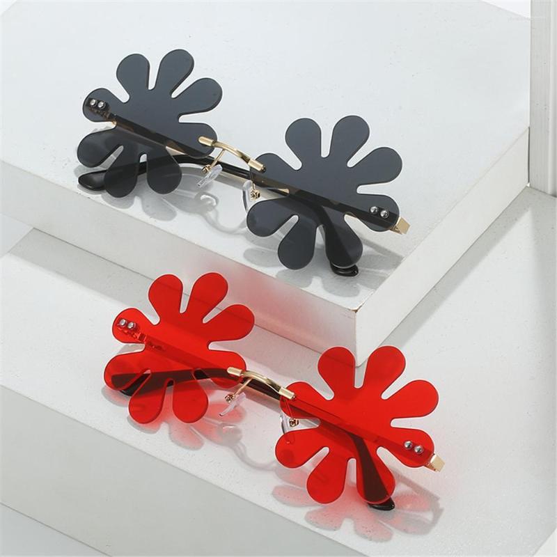 Sunglasses Flower Shape Lens Rimless Fashion Sun Glasses Funny Beach Party Favor Frameless Cycling
Sunglasses Flower Shape Lens Rimless Fashion Sun Glasses Funny Beach Party Favor Frameless Cycling