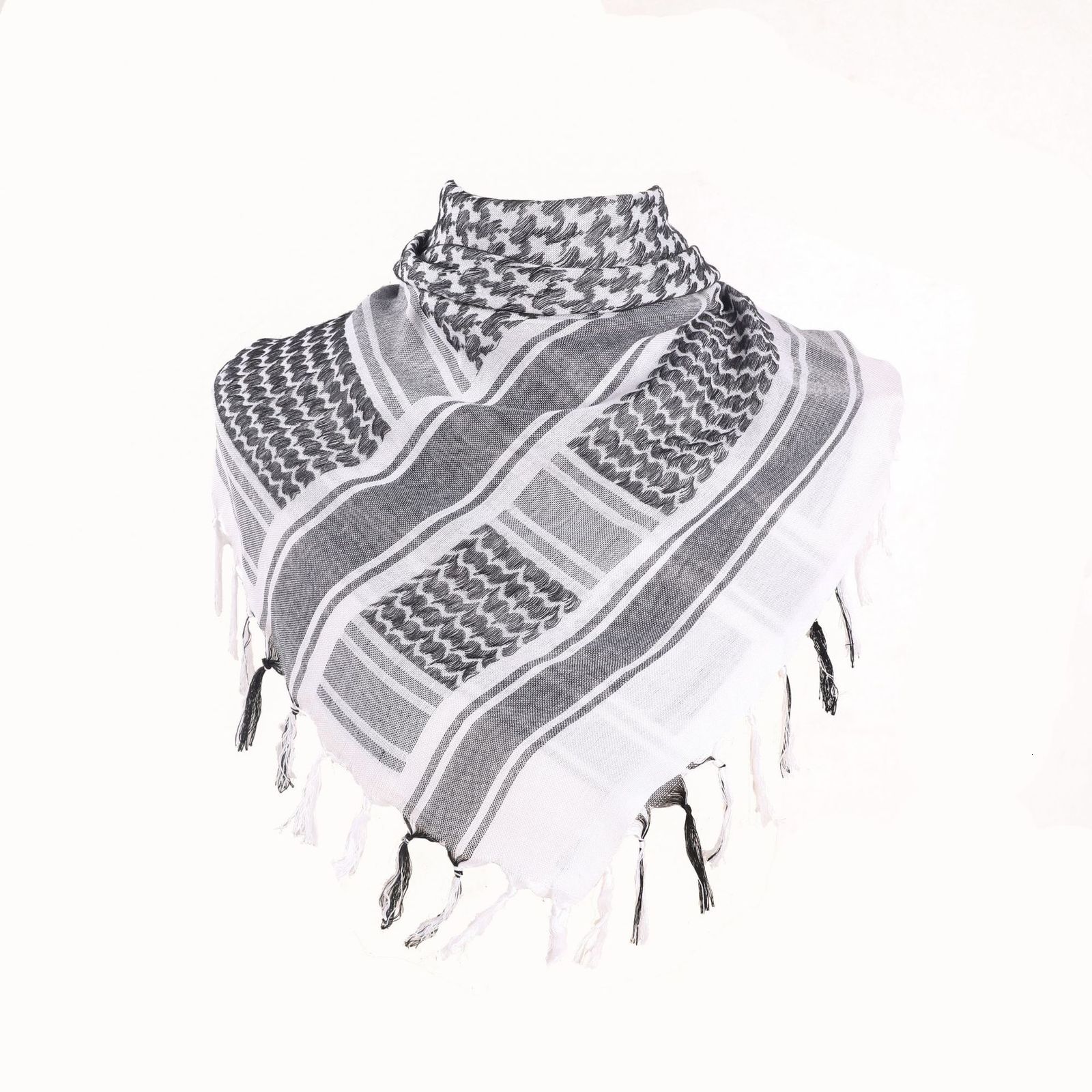 Magic Scarves Special Forces Free Variety Turban Jacquard Scarf Thickening Outdoor Arabic Square Magic Outdoor Scarf Shawl CS Decorative Scarf 230515