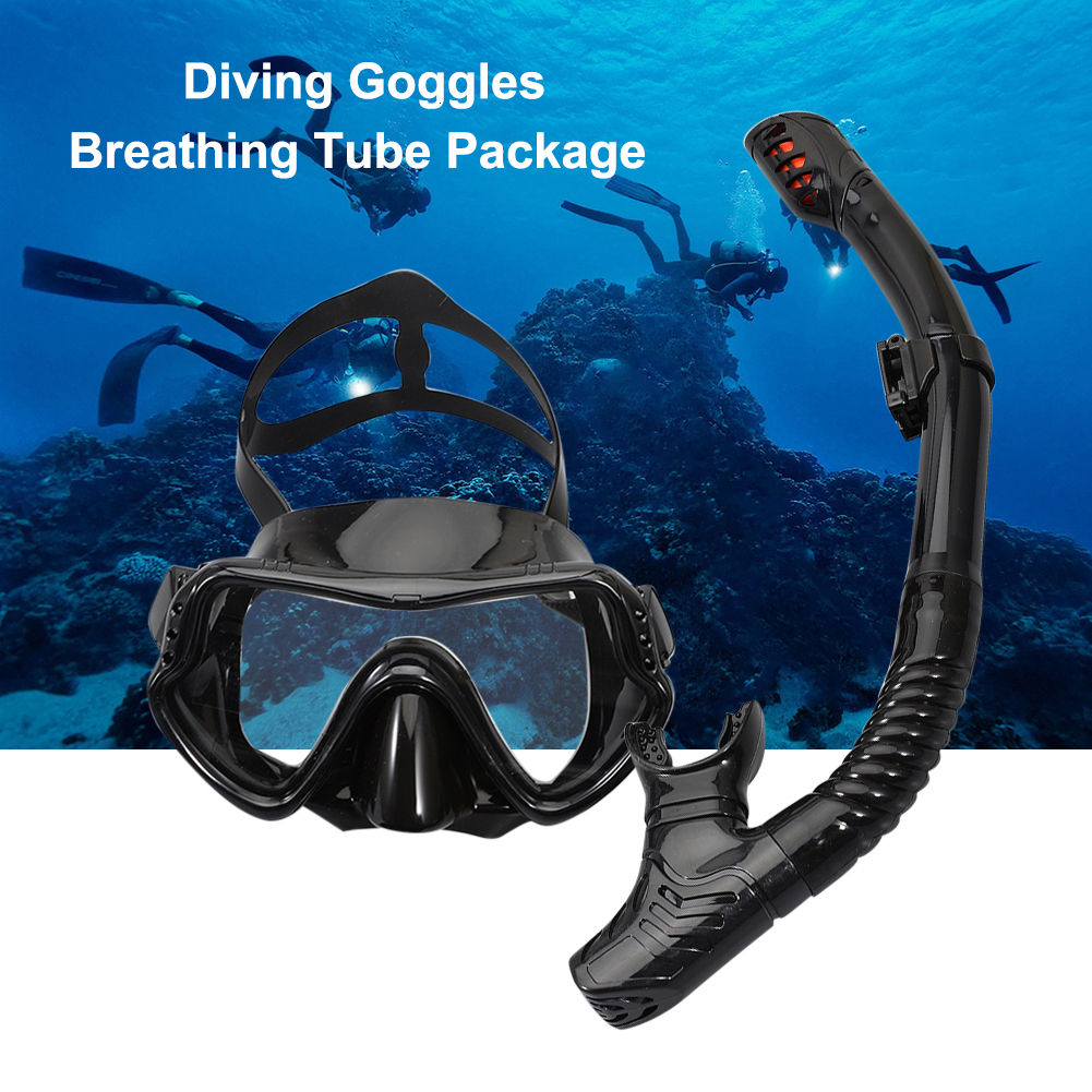 Diving Masks Unisex Diving Masks Snorkeling Antislip Breath Tube Adult Antifog Swim Goggles Water Sports Swimming Equipment 230515