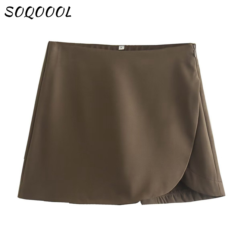 Skirts High Waist Mini Skirt Shorts For Women Summer Korean Fashion Y2K Clothes Streetwear Office Ladies Casual White Black 230516