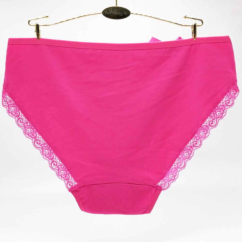 Women's Panties 4pcs/lot Big Yards 2XL/3XL/4XL Ladies Cotton Underwear Women's Panties Large Size Plus Size Mummy 89311 230516