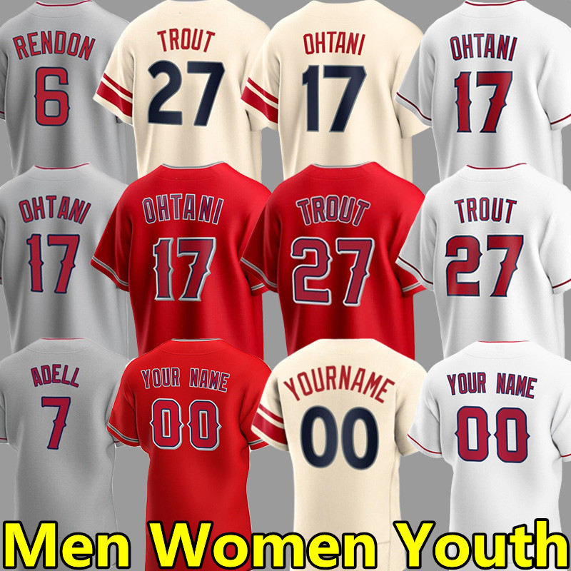 Men Women Youth Baseball Jerseys Shohei Ohtani Mike Trout Jo Adell Anthony Rendon Jared Walsh Taylor Ward Luis Rengifo Brandon Drury Max Stassi Custom jersey, Youth color 2
Men Women Youth Baseball Jerseys Shohei Ohtani Mike Trout Jo Adell Anthony Rendon Jared Walsh Taylor Ward Luis Rengifo Brandon Drury Max Stassi Custom jersey, Youth color 2