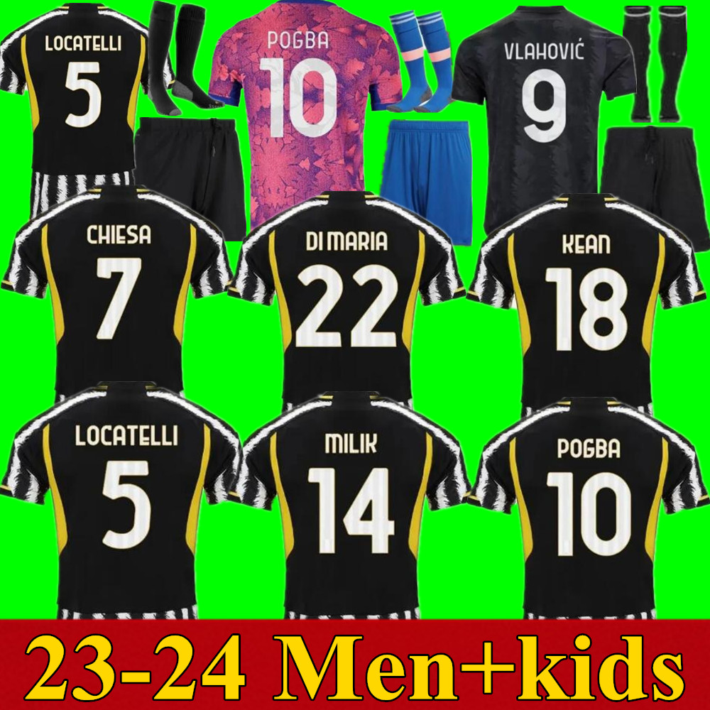 Maglia 23 24 Soccer Jerseys Juve men Kids Kit fans player 2023 2024 POGBA DI MARIA Maglie Football Shirt Maillot VLAHOVIC MILIK CHIESA DANILO LOCATELLI CUADRADO Zebra, 23/24 adult home+patch
Maglia 23 24 Soccer Jerseys Juve men Kids Kit fans player 2023 2024 POGBA DI MARIA Maglie Football Shirt Maillot VLAHOVIC MILIK CHIESA DANILO LOCATELLI CUADRADO Zebra, 23/24 adult home+patch