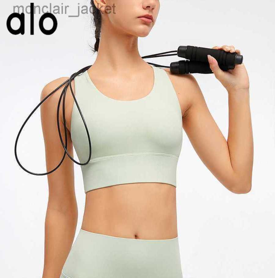 Desginer Yoga Tops Sports Bra Women's Beautiful Back Nude Feel Gathering Running Suit Fitness Shockproof Bra Tank Top 23SSA, Light green
Desginer Yoga Tops Sports Bra Women's Beautiful Back Nude Feel Gathering Running Suit Fitness Shockproof Bra Tank Top 23SSA, Light green