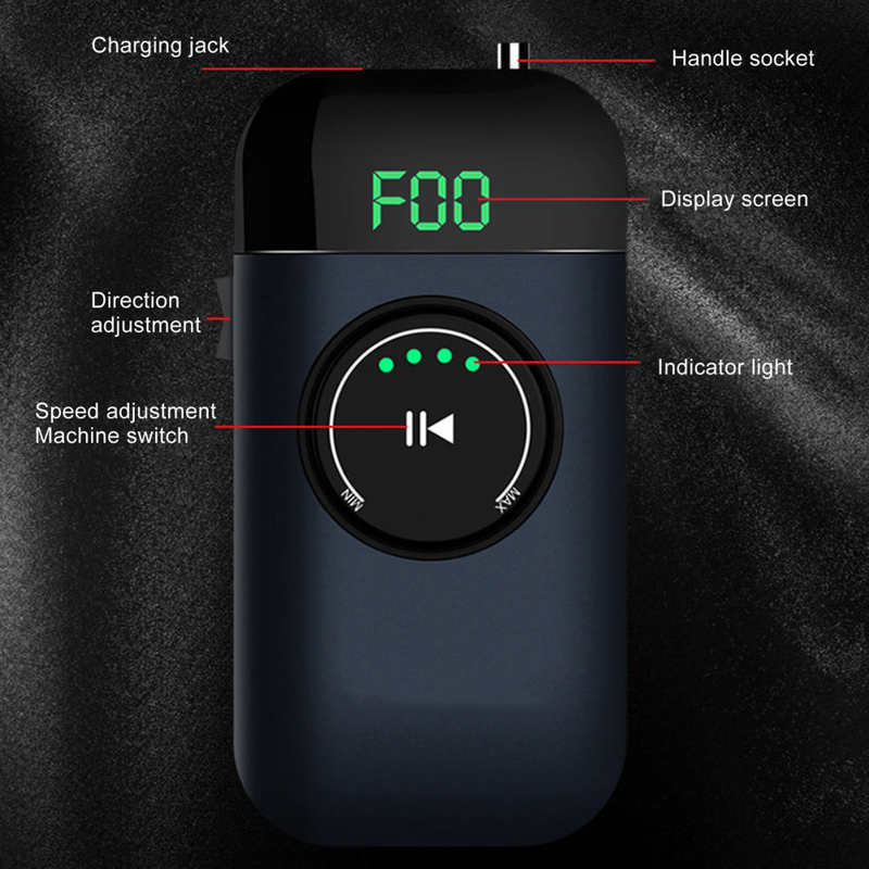 Nail Manicure Set Polishing Machine LUGX Electric Drill File Noiseless Art Grinding 230515