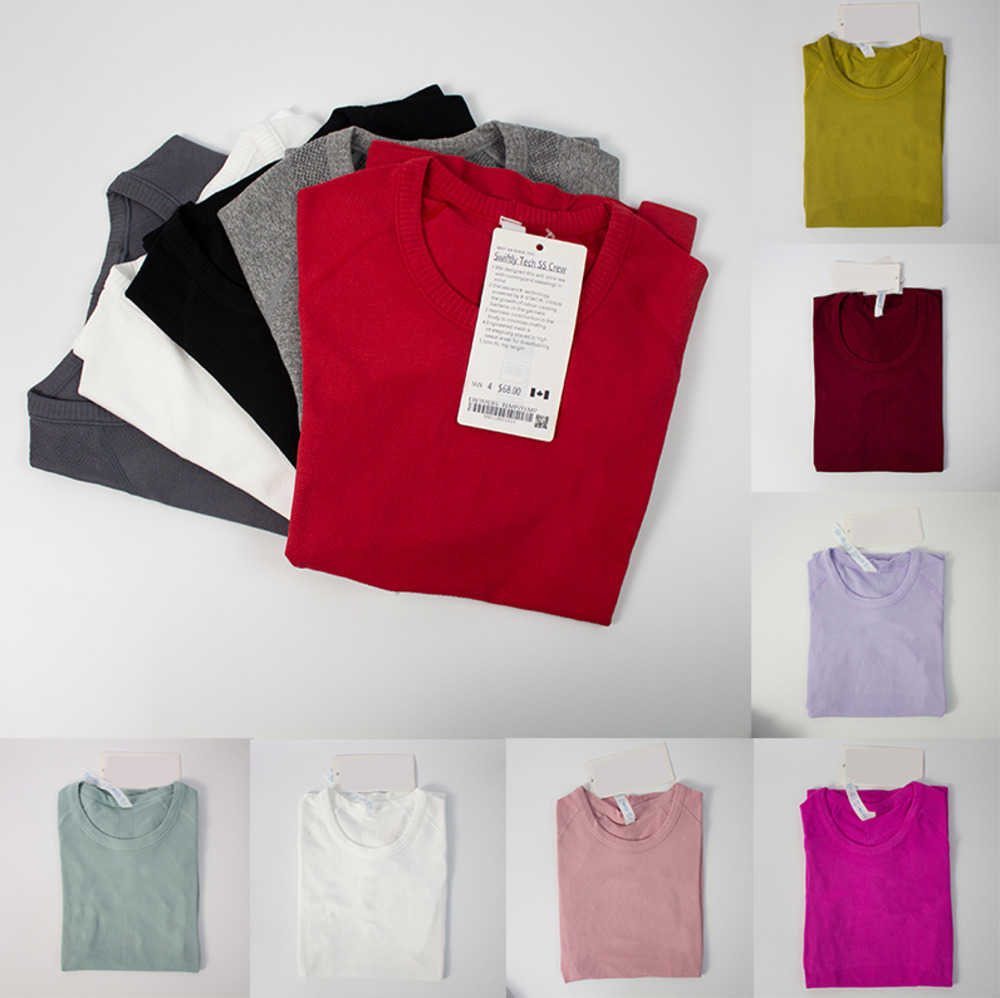 shirts swiftlys tech 1.0 yoga lulu womens sports wear ladies short-sleeved T-shirts moisture wicking knit fleece high elastic High end design 66ess, 13
shirts swiftlys tech 1.0 yoga lulu womens sports wear ladies short-sleeved T-shirts moisture wicking knit fleece high elastic High end design 66ess, 13