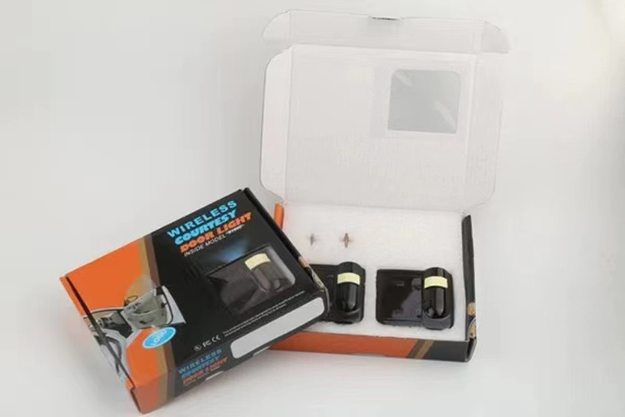 For ALL Cars 2PCS Wireless Led Car Door Welcome Lights Laser Projector Ghost Shadow Lamp for Benz Audi Tesla Mazda Renault Peugeot Seat Skoda Voo Opel