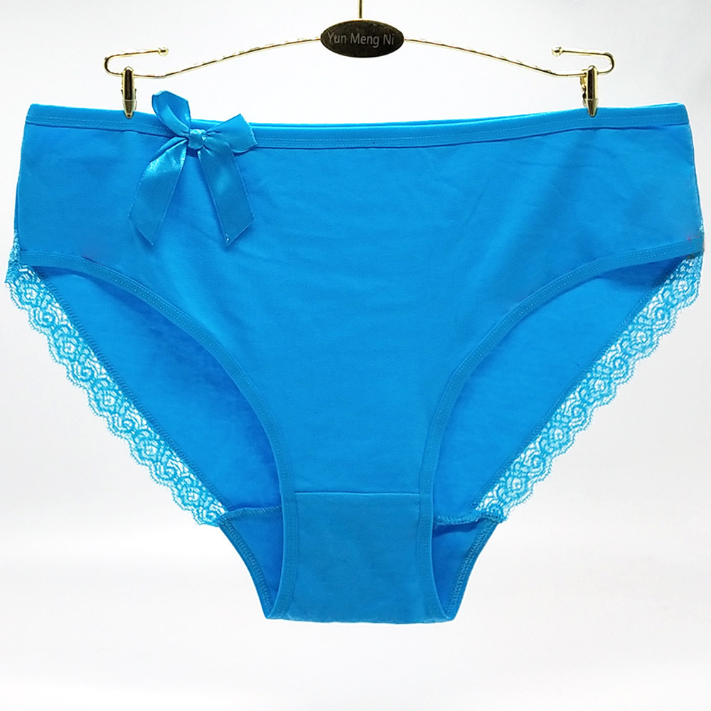 Women's Panties 4pcs/lot Big Yards 2XL/3XL/4XL Ladies Cotton Underwear Women's Panties Large Size Plus Size Mummy 89311 230516