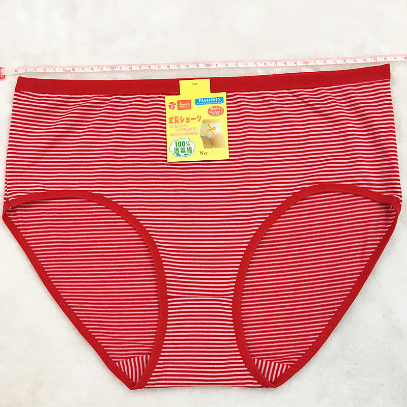 Women's Panties Wholesale ropa interior femenina 10Pcs/lot Cotton Striped Underwears Women Panties Plus Size 6XL lingerie women's briefs 230