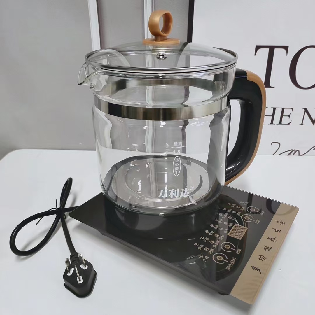 Wanlida Electric Kettle Home Intelligent Health Pot Multifunctional Flower Tea Decocting Medicine Split Boiling Kettle Gift
Wanlida Electric Kettle Home Intelligent Health Pot Multifunctional Flower Tea Decocting Medicine Split Boiling Kettle Gift