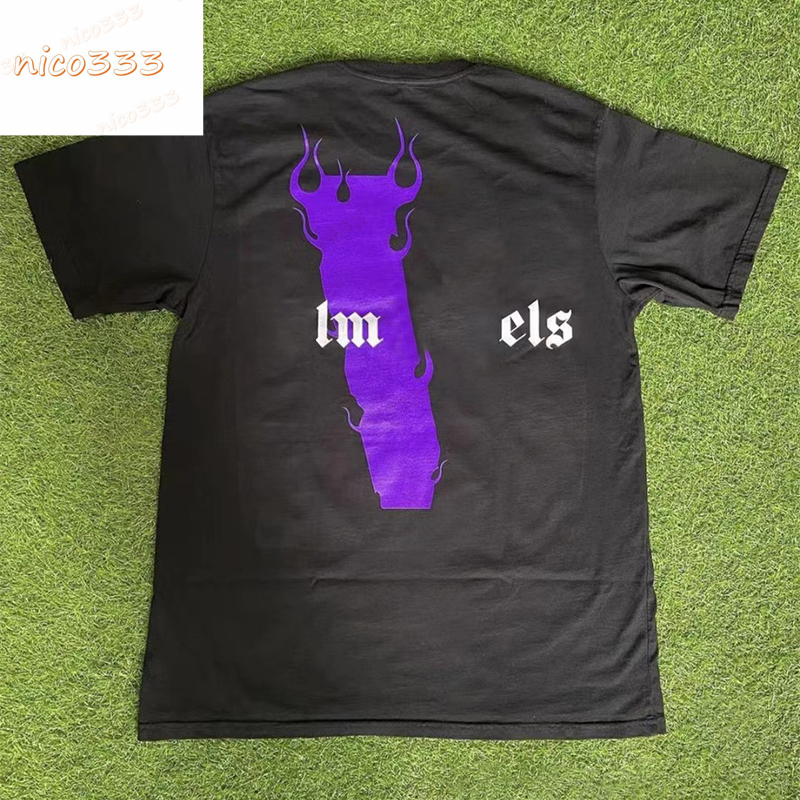 23ss New t shirt flame letter print pattern cotton black red white purple round neck loose men women with the same paragraph hundred short sleeve, #02 
23ss New t shirt flame letter print pattern cotton black red white purple round neck loose men women with the same paragraph hundred short sleeve, #02