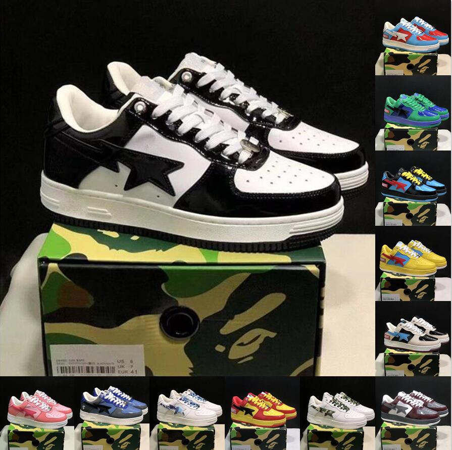 2023 NEW Bapestas Baped SK8 Sta Casual Shoes Bapesta Classic Designer Camo Black White Green Red Orange Camouflage Men Women Trainers Sports Sneakers US 36-45
2023 NEW Bapestas Baped SK8 Sta Casual Shoes Bapesta Classic Designer Camo Black White Green Red Orange Camouflage Men Women Trainers Sports Sneakers US 36-45