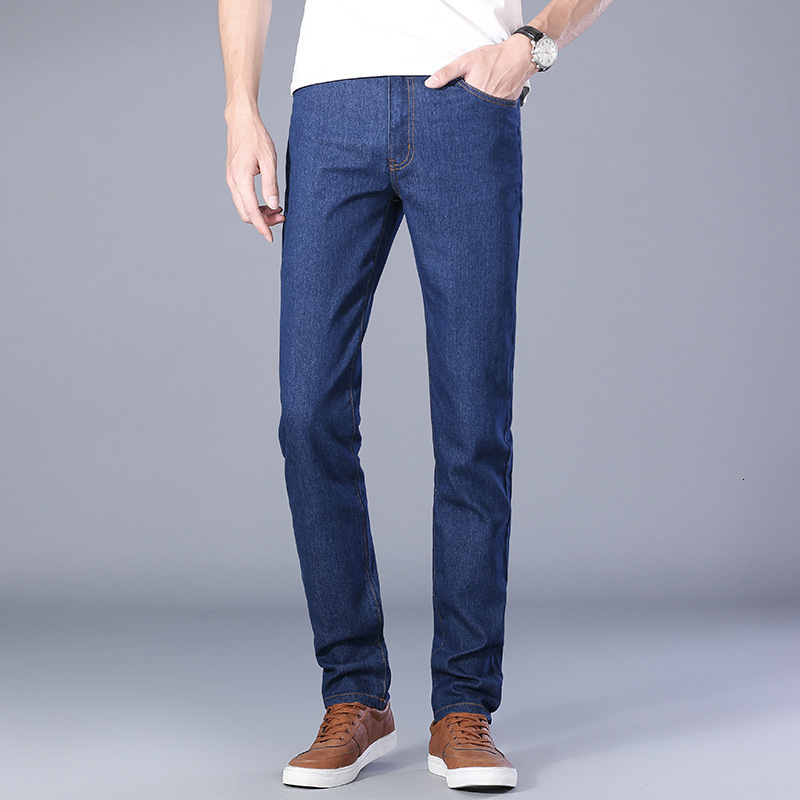 Men's Jeans Winter and Autumn Mens Casual Jeans Fashion Slim Cotton Denim Pants Skinny Jeans 230516