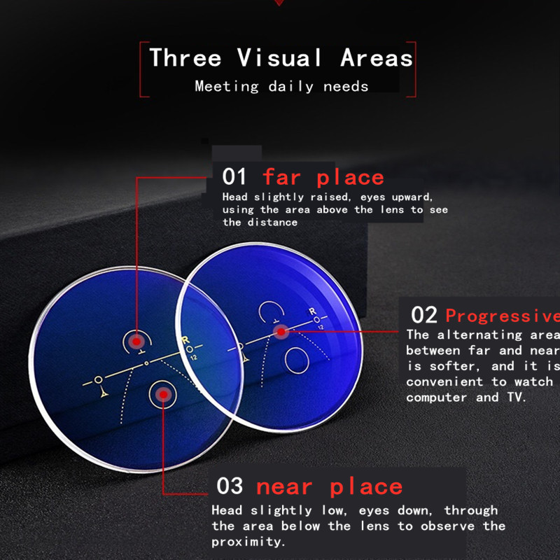 Reading Glasses Intelligent Multifocal progressive reading glasses for men women near and dual-use Blue Light automatic adjustment Eyewear 230516