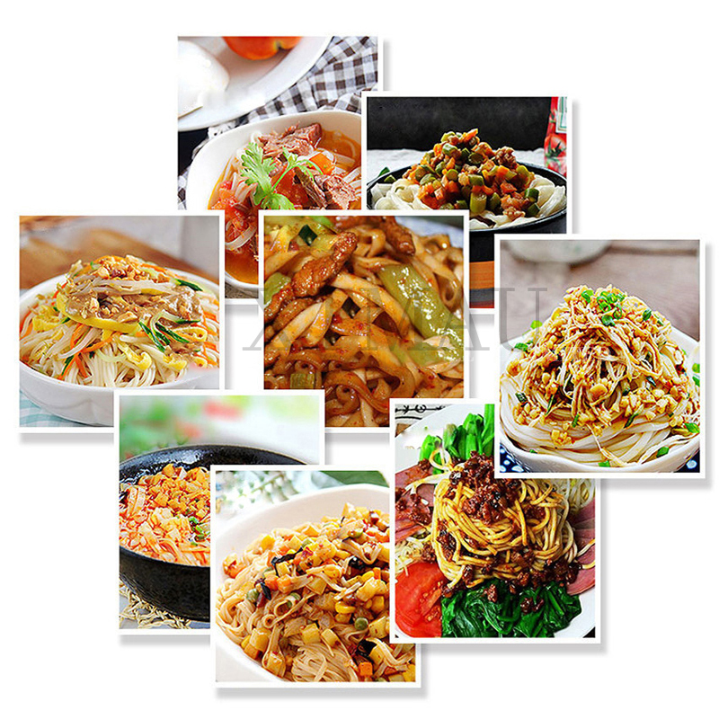 Electric Pasta Machine Noodle Maker 220V Commercial Stainless Steel Pressing Machine Dough Cutter