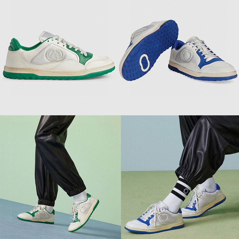 Ladies Designers MAC80 Sneaker Shoe A discreet Interlocking G Embroidery Black And White Leather Retro-Inspired Sneaker Design Womens MAC80 Sneaker
Ladies Designers MAC80 Sneaker Shoe A discreet Interlocking G Embroidery Black And White Leather Retro-Inspired Sneaker Design Womens MAC80 Sneaker