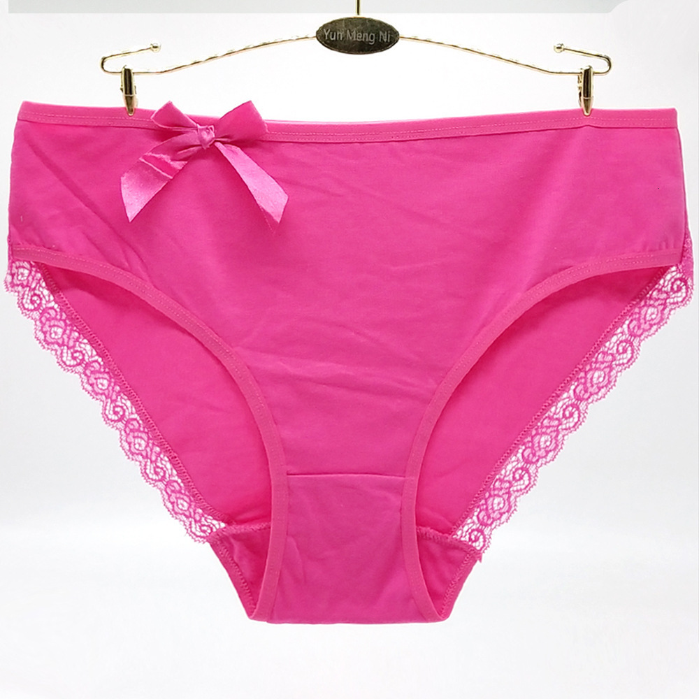 Women's Panties 4pcs/lot Big Yards 2XL/3XL/4XL Ladies Cotton Underwear Women's Panties Large Size Plus Size Mummy 89311 230516