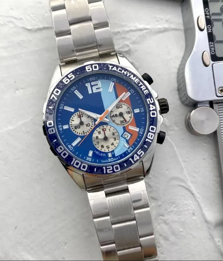Fashion Wrist Watches Men All Dial Automatic Quartz wristwatches High Quality tag heuerity Luxury Brand Chronograph Clock stainless steel Belt Mens Watch GH7522
Fashion Wrist Watches Men All Dial Automatic Quartz wristwatches High Quality tag heuerity Luxury Brand Chronograph Clock stainless steel Belt Mens Watch GH7522