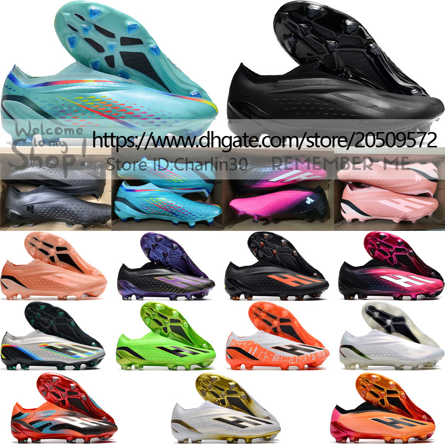 Send With Bag Quality Football Boots X Speedportal FG Laceless Messis Soccer Cleats Mens Outdoor Soft Leather Comfortable Trainers World Cup Football Shoes US 6.5-11.5, 12
Send With Bag Quality Football Boots X Speedportal FG Laceless Messis Soccer Cleats Mens Outdoor Soft Leather Comfortable Trainers World Cup Football Shoes US 6.5-11.5, 12