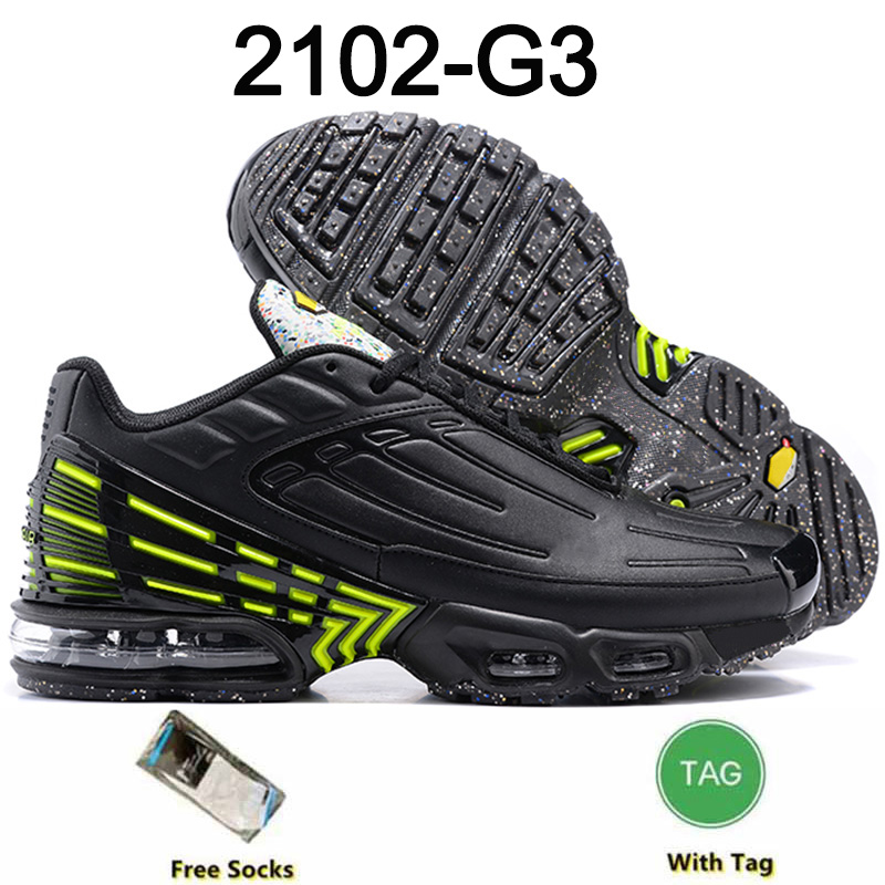 TN Plus 3 Running Shoes Men Women Terrascape Triple Black White Psychic University Blue Hyper Jade Midnight Navy Mens Trainers Outdoor Sports Sneakers