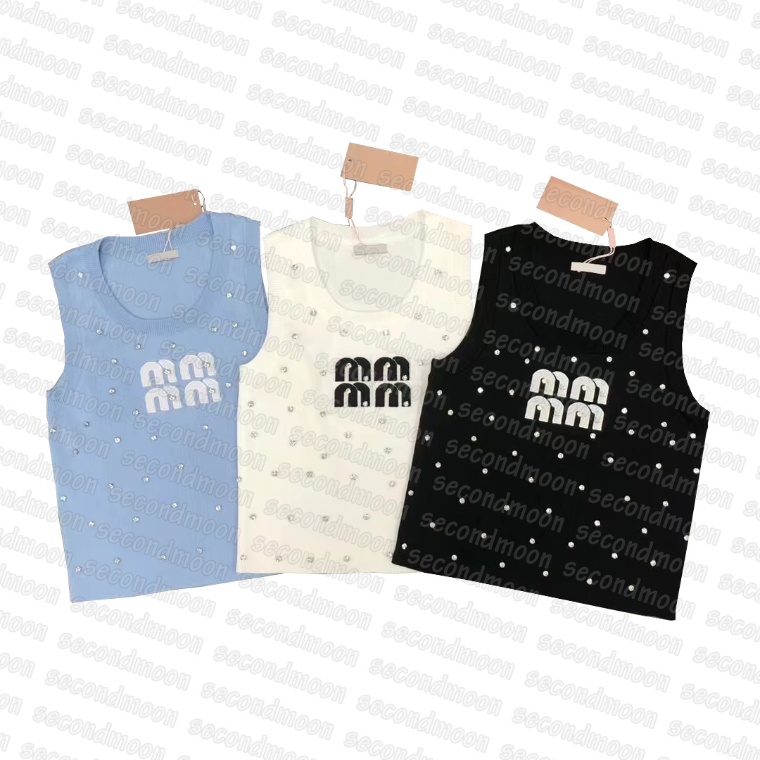Shiny Rhinestone Tanks Top Women Designer T Shirt Summer Breathable Sleeveless Tees Casual Tank Tops Vest, White
Shiny Rhinestone Tanks Top Women Designer T Shirt Summer Breathable Sleeveless Tees Casual Tank Tops Vest, White