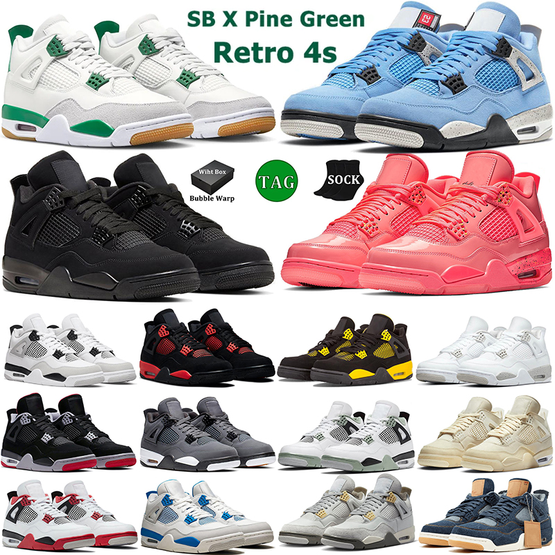 With Box 4s basketball shoes men Pine Green Unversity Blue Black Cat Hot Punch Red Thunder black Military Blue Cool Grey Seafoam trainers sports sneakers Size 36-47.5, 30 
With Box 4s basketball shoes men Pine Green Unversity Blue Black Cat Hot Punch Red Thunder black Military Blue Cool Grey Seafoam trainers sports sneakers Size 36-47.5, 30
