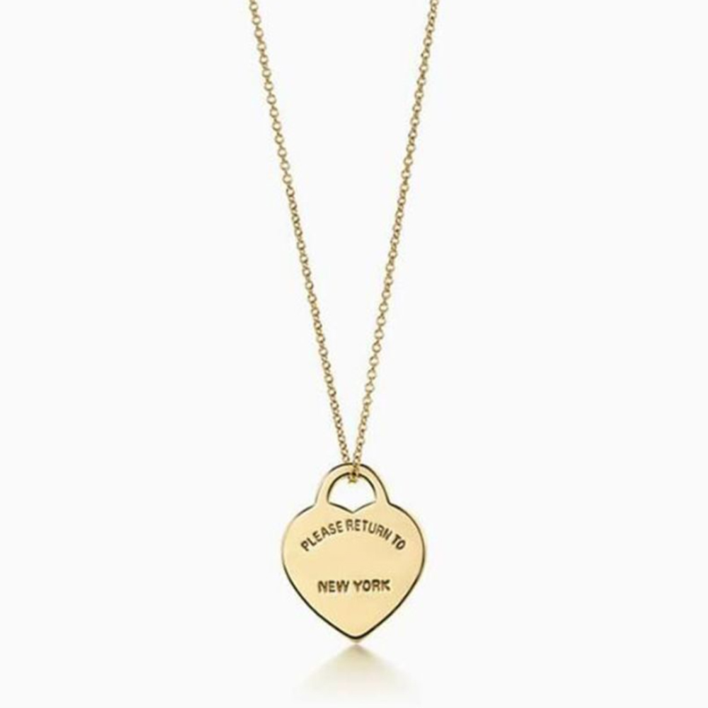 Designer Gold Heart Necklace Ladies 925 Silver Couple T Letter Necklace Blue Pink Green Red Neck Jewelry Valentine's Day Gift High Quality Non-Fading
Designer Gold Heart Necklace Ladies 925 Silver Couple T Letter Necklace Blue Pink Green Red Neck Jewelry Valentine's Day Gift High Quality Non-Fading